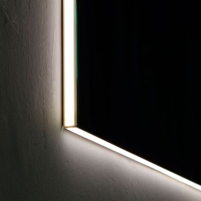 Miroir Rectangulaire Rétroéclairé Led 120X70 Avec Miroir Grossissant