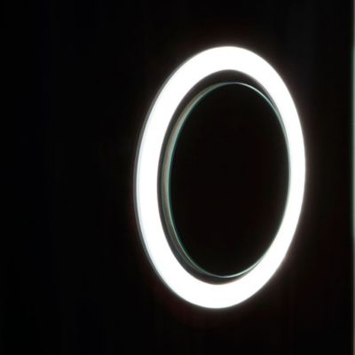 Miroir Rectangulaire Rétroéclairé Led 120X70 Avec Miroir Grossissant