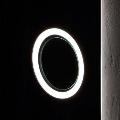 Miroir Rectangulaire Rétroéclairé Led 120X70 Avec Miroir Grossissant