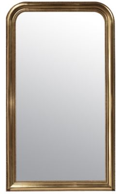 miroir loft rectangulaire doré – Grand miroir rectangle verrière