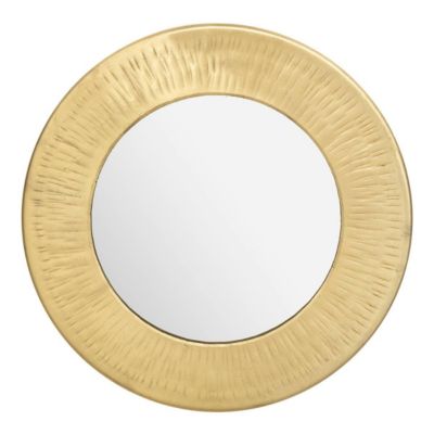 Miroir "Romy" - métal - 18x18 cm - Multicolore- Atmosphera
