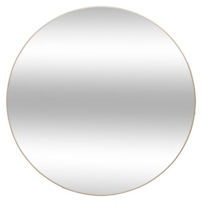 Miroir rond Alice métal doré Ø.110cm Atmosphera Créateur D'Intérieur