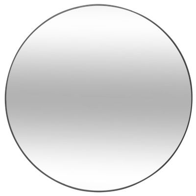 Miroir rond Alice métal noir Ø.76cm Atmosphera Créateur D'Intérieur