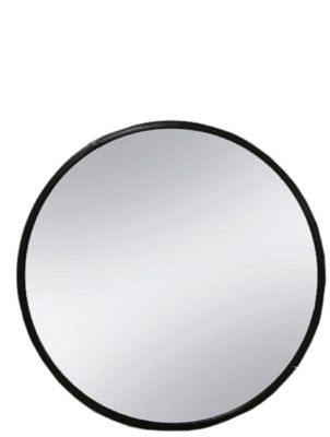 Wiesbaden Maro Miroir avec lumière LED 60cm rond noir mat - 38.4170 