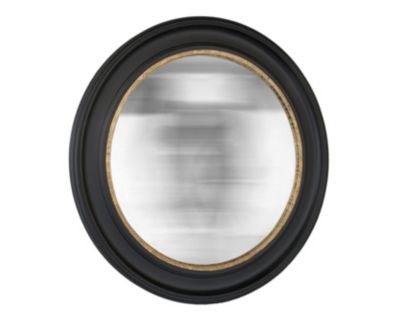 Miroir Convexe Chauffant Rond 8 Pouces Pour Camion - Acier Inoxydable, Montage Central - Compatible Peterbilt, Freightliner, Etc.