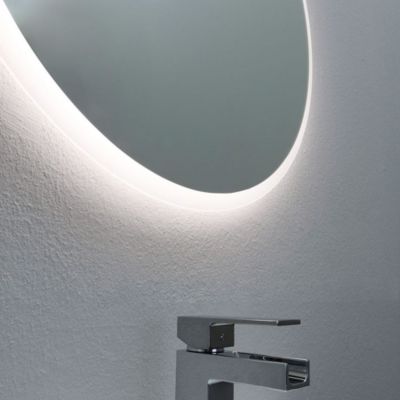 Miroir Rond Rétroéclairé Avec Lumière Led Diamètre 70 Cm