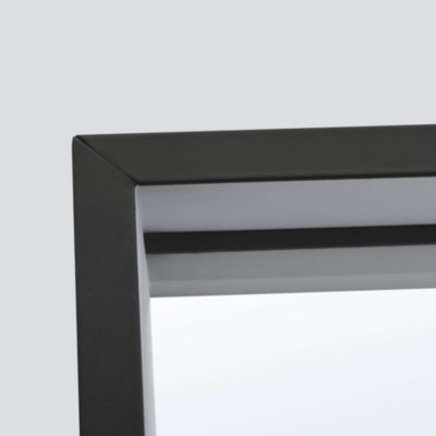 Miroir Salle de Bain ABILITY - 80x120cm - Noir Mat - Led Temp Variable - Anti-Buée & Détecteur de Mouvement - LEDIMEX