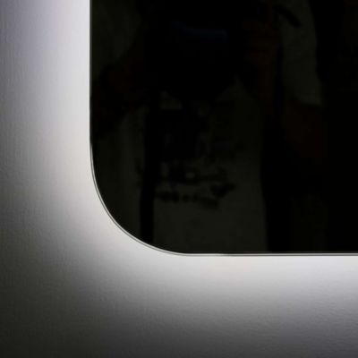 Miroir Salle de Bain DINAMARCA - 80x80cm - Led Rétro-éclairé (6500K) - LEDIMEX