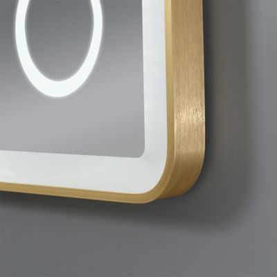 Miroir Salle de Bain avec Éclairage LED et Anti-Buée 70x50