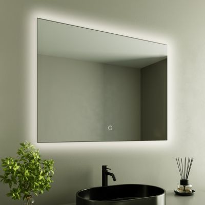 Miroir salle de bain LOMAZOO Bryce avec LED 60 x 80 cm