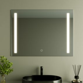 Miroir salle de bain LOMAZOO Reyes avec LED 60 x 80 cm