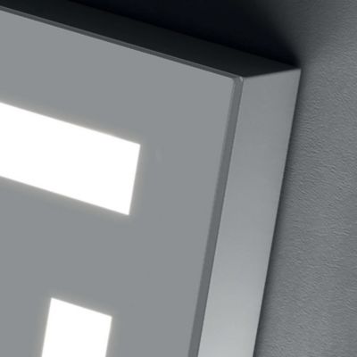 Miroir Salle de Bain VIENA - 80x80cm - Led Frontal Temp Variable Frontal - Tactiles On/Off & Anti-Buée - LEDIMEX