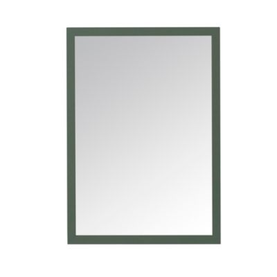 Miroir salle de bains l.70 x L.100 cm vert, GoodHome Perma