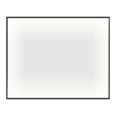 Miroir Salle de Bains Lumineux ABILITY Anti-Buée et Eclairage Périmétral Triled Détecteur de Mouvement 80x80cm Noir Mat LEDIMEX