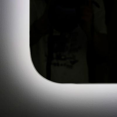 Miroir Salle de Bains Lumineux DINAMARCA avec Eclairage Rétro-Eclairé INSTALLATION VERTICALE 70x80 LEDIMEX