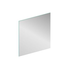 Miroir salle de bains rectangulaire 80 x 90 cm argent, GoodHome Imandra