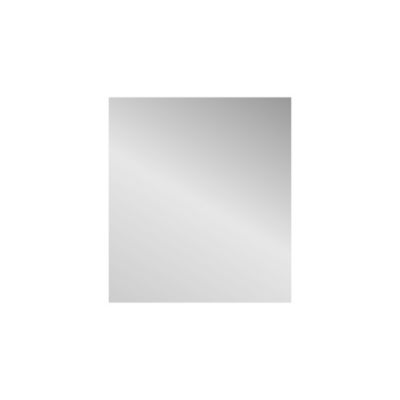 Miroir salle de bains rectangulaire 80 x 90 cm argent, GoodHome Imandra