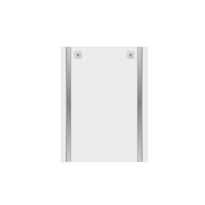 Miroir salle de bains rectangulaire 80 x 90 cm argent, GoodHome Imandra