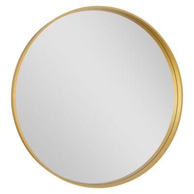 Lot de 3 miroirs ronds convexes dorés 20, 24 et 26cm | Leroy Merlin