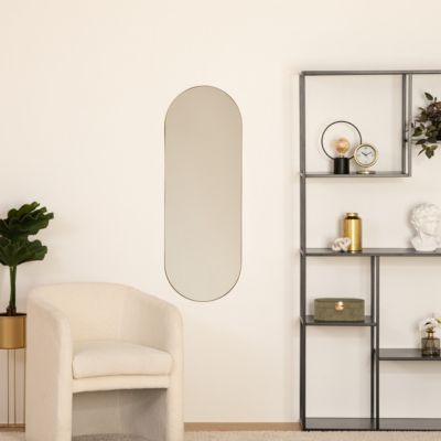 Miroir "Selena" en métal H112cm doré - Atmosphera Créateur d'intérieur