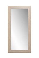 Miroir Shore en finition chêne cérusé blanchi l.65 x L.135 cm