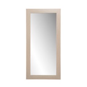 Miroir Shore en finition chêne cérusé blanchi l.65 x L.135 cm