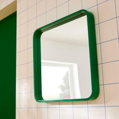 Miroir Sodeco cadre vert l.40 x L.40 cm