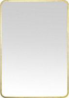 Miroir Steelton Dada Art l.50 x H.70 cm doré