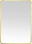 Miroir Steelton Dada Art l.50 x H.70 cm doré