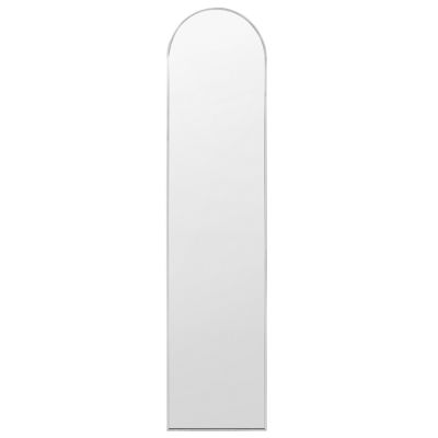 Miroir sur pied BAGNOLET 150 cm Métal Argenté