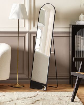 Miroir sur pied BAGNOLET 150 cm Métal Noir