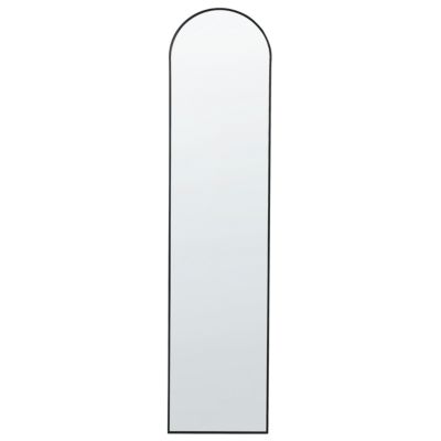 Miroir sur pied BAGNOLET 150 cm Métal Noir