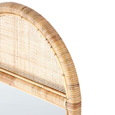 Miroir sur pied BARGES 150 cm Rotin Naturel