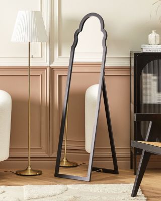 Miroir sur pied CHATILLON 150 cm Noir