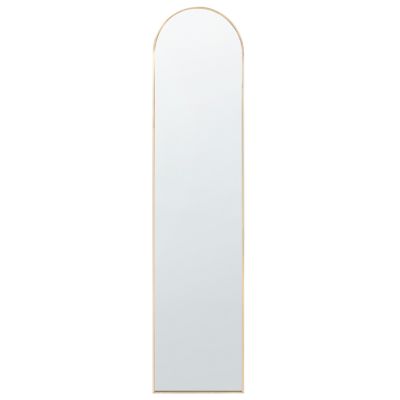 Miroir sur pied en aluminium doré BAGNOLET