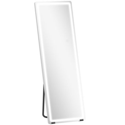 Miroir sur pied LED pleine longueur 150 x 50 cm 3 couleurs réglables