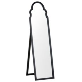 Miroir sur pied noir 40 x 150 cm CHATILLON