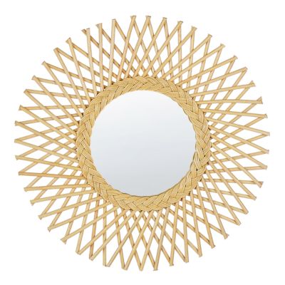 Miroir TAGOLU 60 cm 60 cm Rotin Naturel