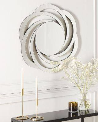 Miroir TREBAN 70 cm 70 cm Argenté