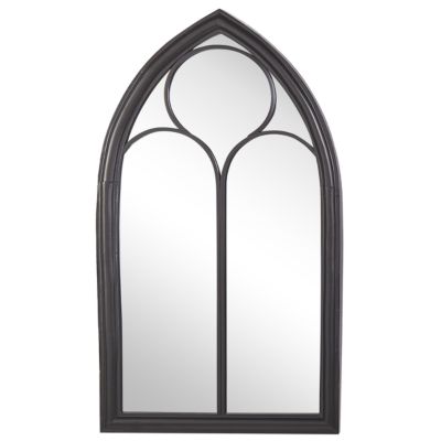 Miroir TRELLY 62 cm 113 cm Métal Noir