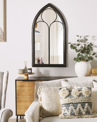 Miroir TRELLY 62 cm 113 cm Métal Noir