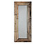 Miroir Wood bois clair L.140 x l.40 cm