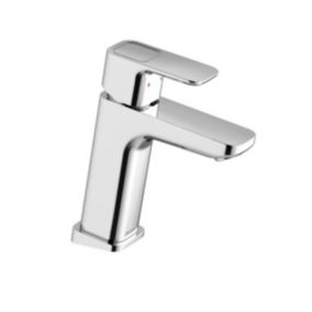 Mitigeur 10 degrés pour lavabo 170 mm avec mousseur flexible, Chrome (X070062)