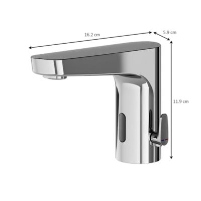 Mitigeur à capteur infrarouge chrome GoodHome Cavally