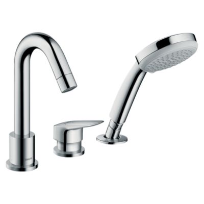 Mitigeur bain douche 3 trous HANSGROHE Logis chromé