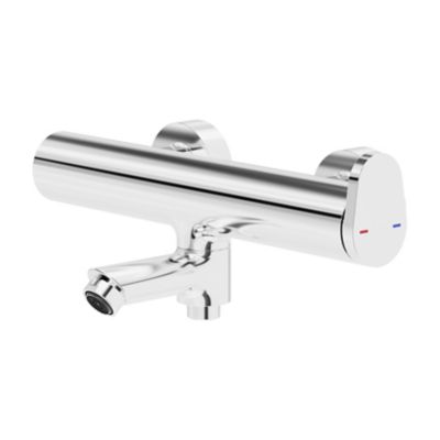 Mitigeur bain-douche chrome GoodHome Nyasa