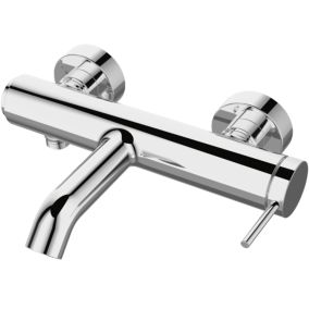 Mitigeur bain-douche mécanique chrome Essebagno Luisa