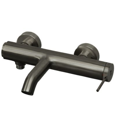 Mitigeur bain-douche mécanique gun métal Essebagno Luisa