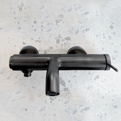 Mitigeur bain-douche mécanique gun métal Essebagno Luisa