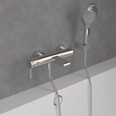 Mitigeur bain douche mécanique VILLEROY ET BOCH Dawn Chrome